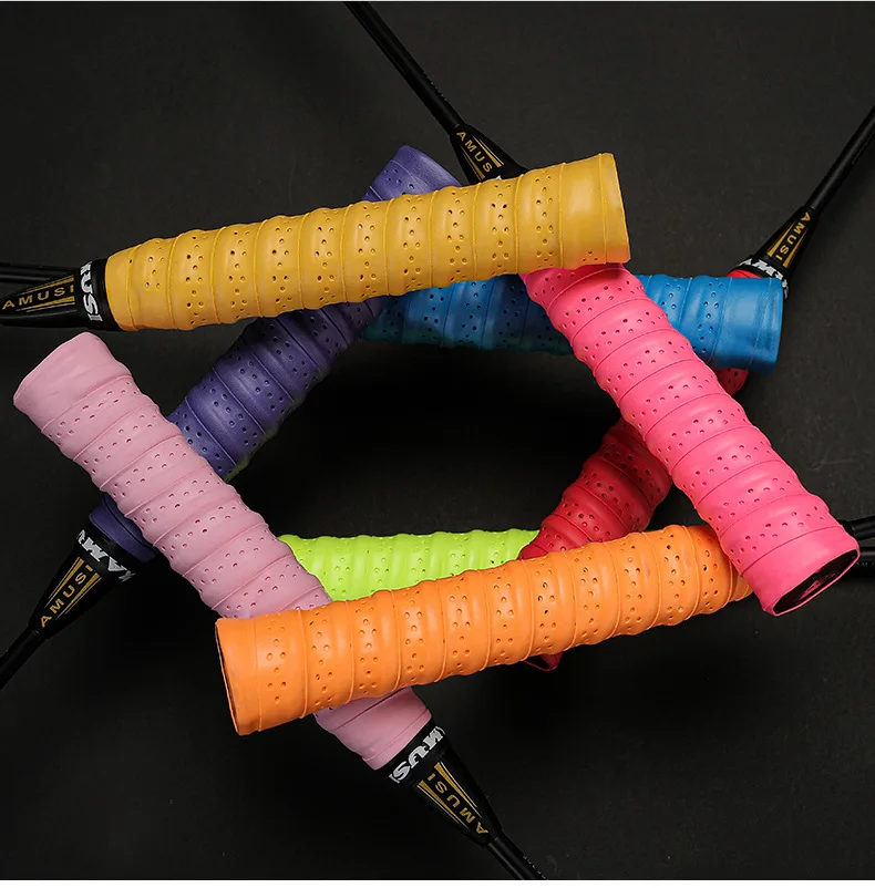 Custom Tennis Racket Badminton Racket Grip Tape Overgrips for Anti-Slip and Sweat Absorbent Grip
