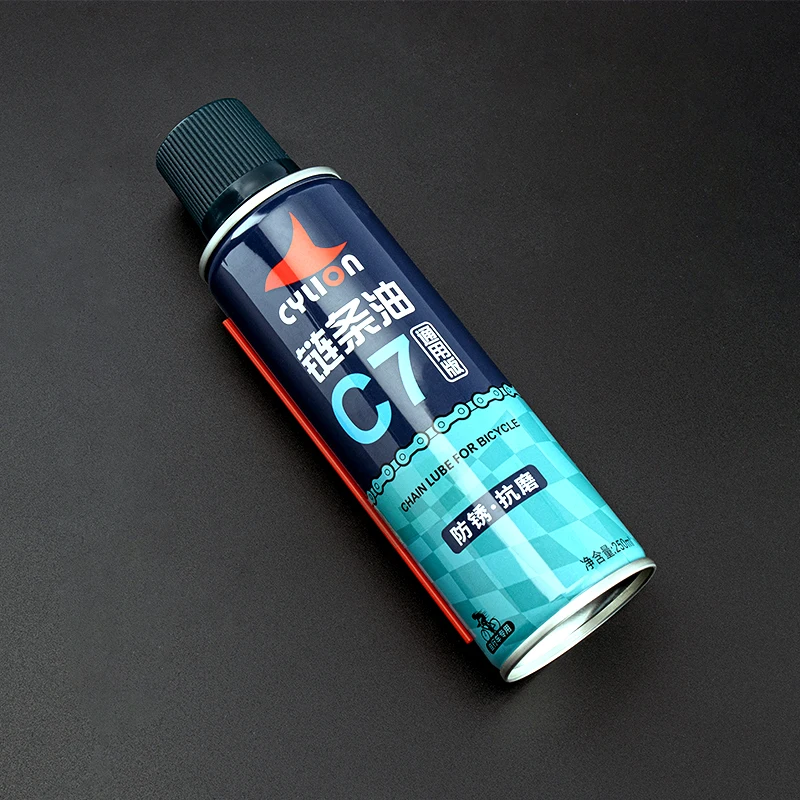 cylion C7 lubricating oil for bicycle chain rust protection permanent lubrication