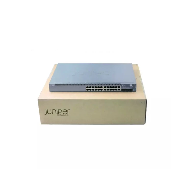 Переключатель EX3400-24P можжевельника EX3400 серии 24 портами PoE + Gigabit Ethernet сетевые коммутаторы Оригинальный