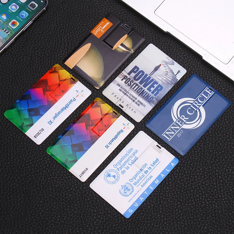 FOCUS Card USB Drive Double-sided Printed Logo Custom Promotional Gift Memory Flash Disk Card Wholesale USB Drive