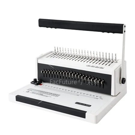 Sonto High Quality Manual Binder Plastic Comb Binding Machine for Printing Document Binding Paper Punching Machine Manual 1year