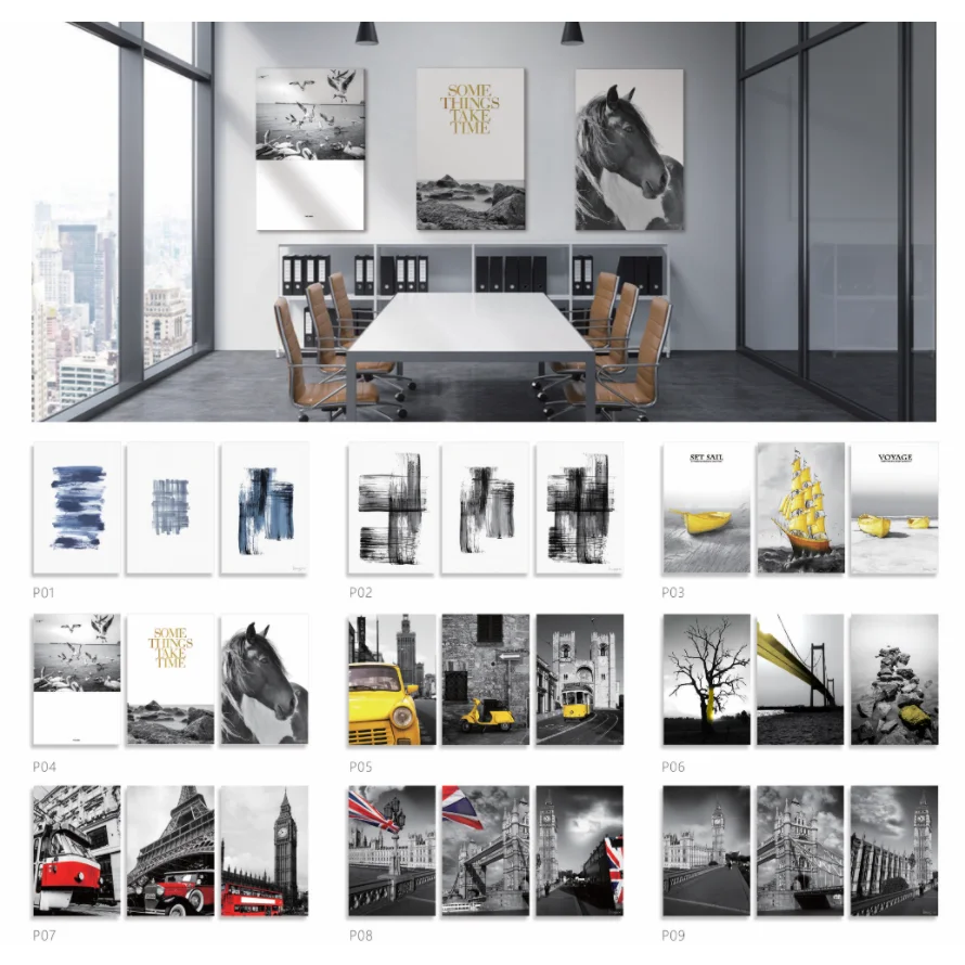 Soundbox Absorbing Large Wall Art Paintings for Wall Decoration Sound Panel for Living Room Bedroom