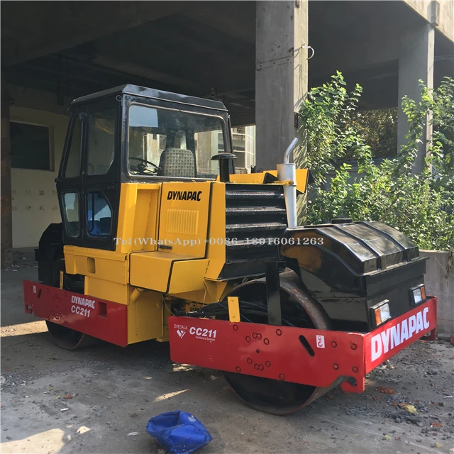 Used Dynapac CC21 Road Roller, Used Dynapac CC211 Road Roller Compactor for sale,USED DYNAPAC CC21-II TANDEM VIBRATORY ROLLER