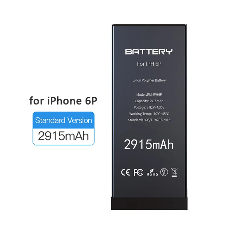 Li-ion Polmer 2915mah Battery for iPhone 6 Plus Replacement Battery