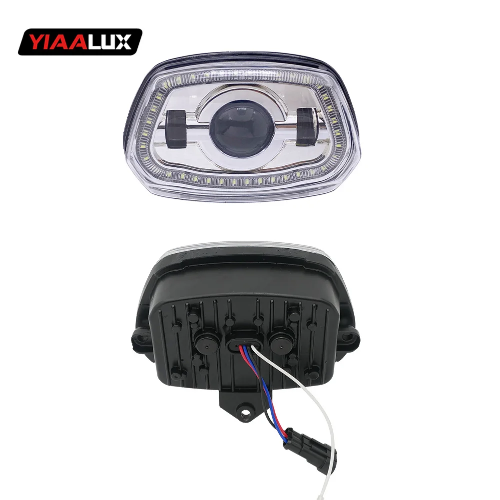 Motorcycle LED Headlight For VESPA Assembly High Low Beam Head Lights Headlamp For VESPA Sprint 50 125 150 2014 - 2020