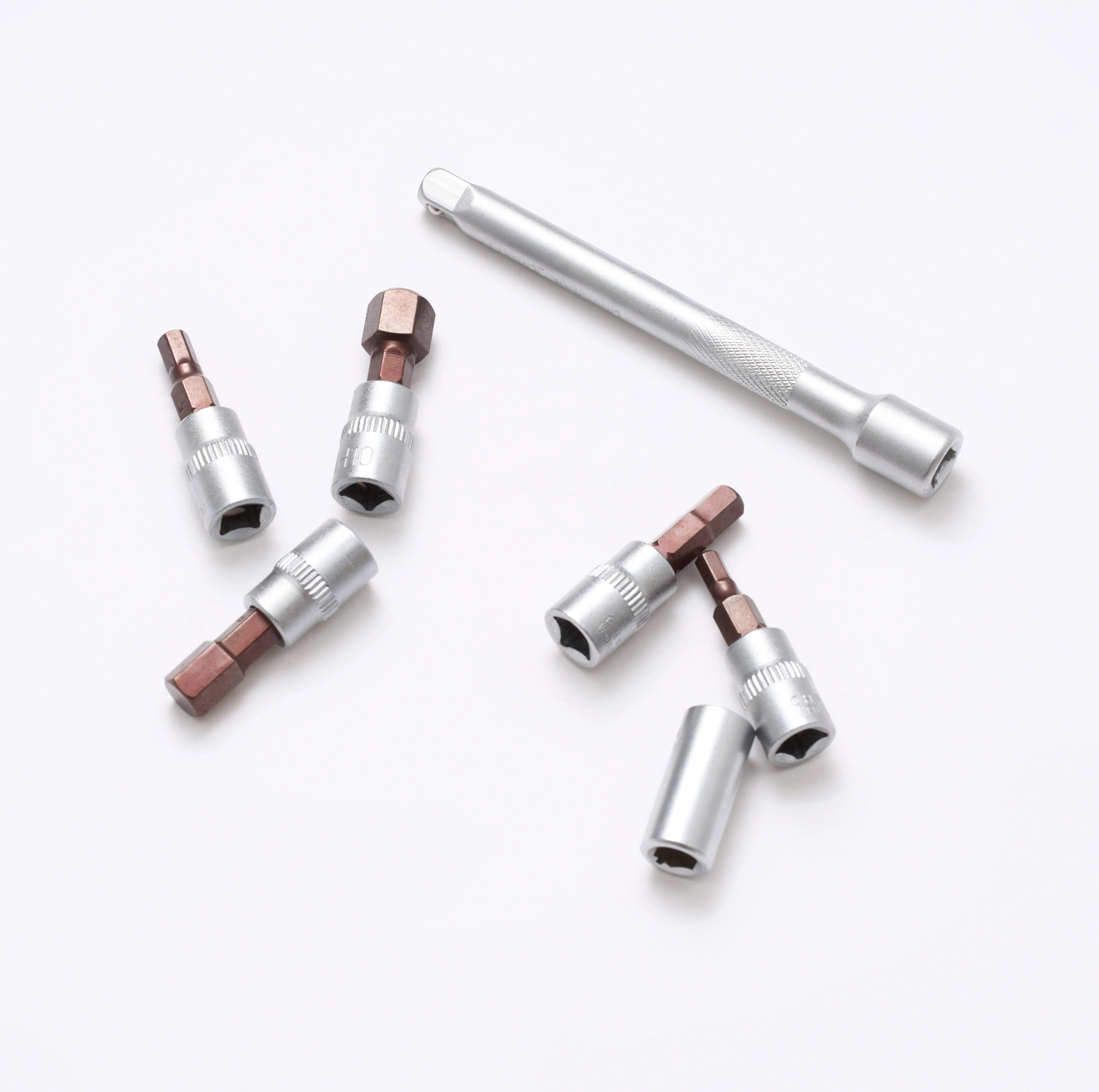 5/6/13/21/27pcs Car/Bicycle Repair Tool 1/2 1/4 3/8 Drive Torque Wrench Spanner Set