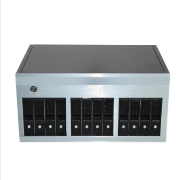 Mini ITX NAS case 12 bay with 2.5/3.5 inch hdd hot swap nas server case server chassis
