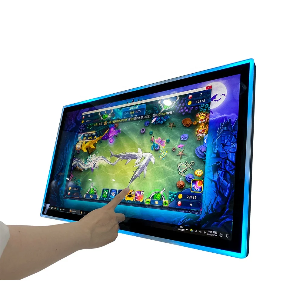 PCT светодиодный сенсорный монитор с рамкой 27 дюймов 144 Гц игровой для игровых автоматов казино и
