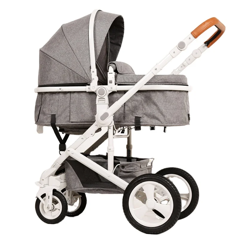 Factory wholesale Luxury 3 in 1 baby stroller with car seat bebek arabasi kinderwagen baby pushcair for 0-3 years old baby