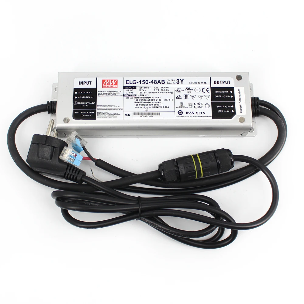 Europe free shipping full spectrum led tech 120w grow light  MEAN WELL dimmable driver uv ir switch