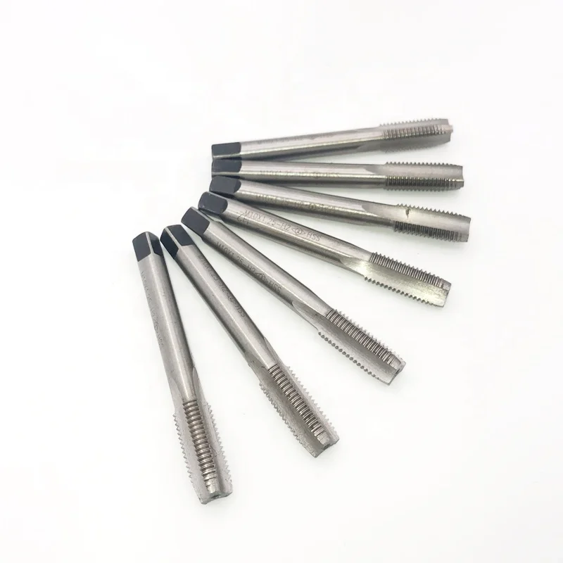 HSS Spiral Straight Fluted Screw Thread Drilling Tools M thread tap