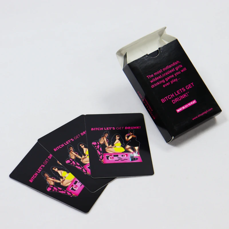 OEM manufacture interesting girls night card games party entertainment drinking card game for girls