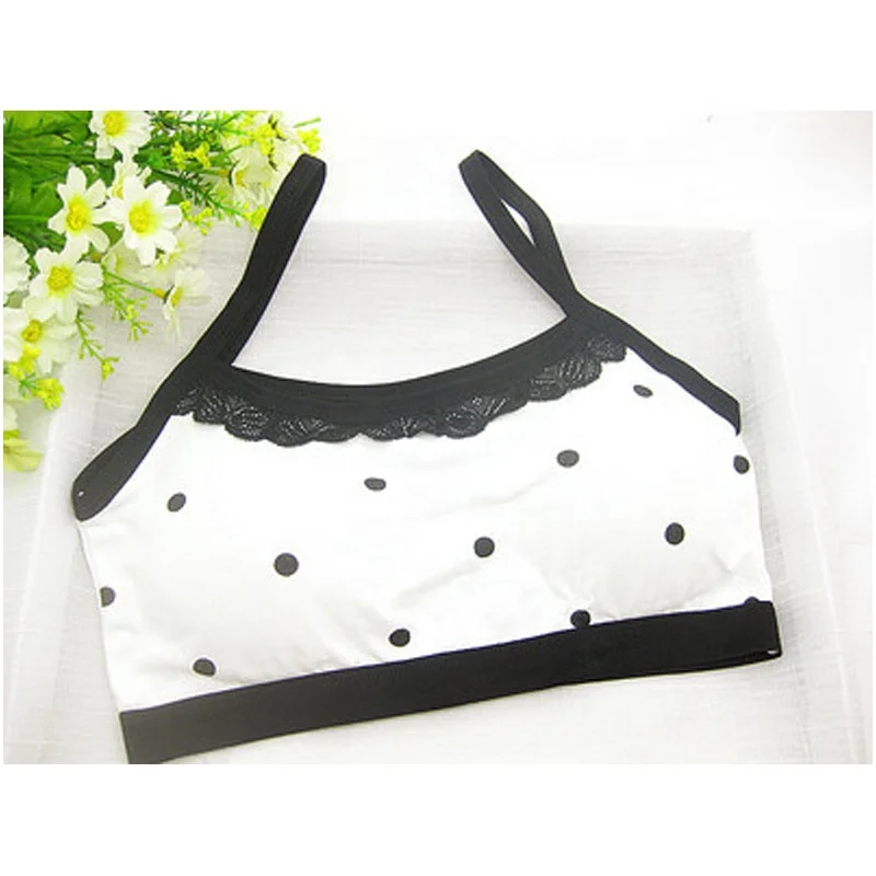Bra for Kids Cotton Training Bra for Girls  Lace Floral Teens Underwear for Teenagers Girls Lingerie