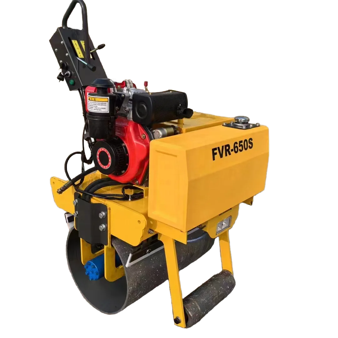 1 Ton 1.5 Ton 2 Ton Diesel Tandem Two Wheel Asphalt Mini Compactor Concrete Vibratory Two Wheel Road Roller Price