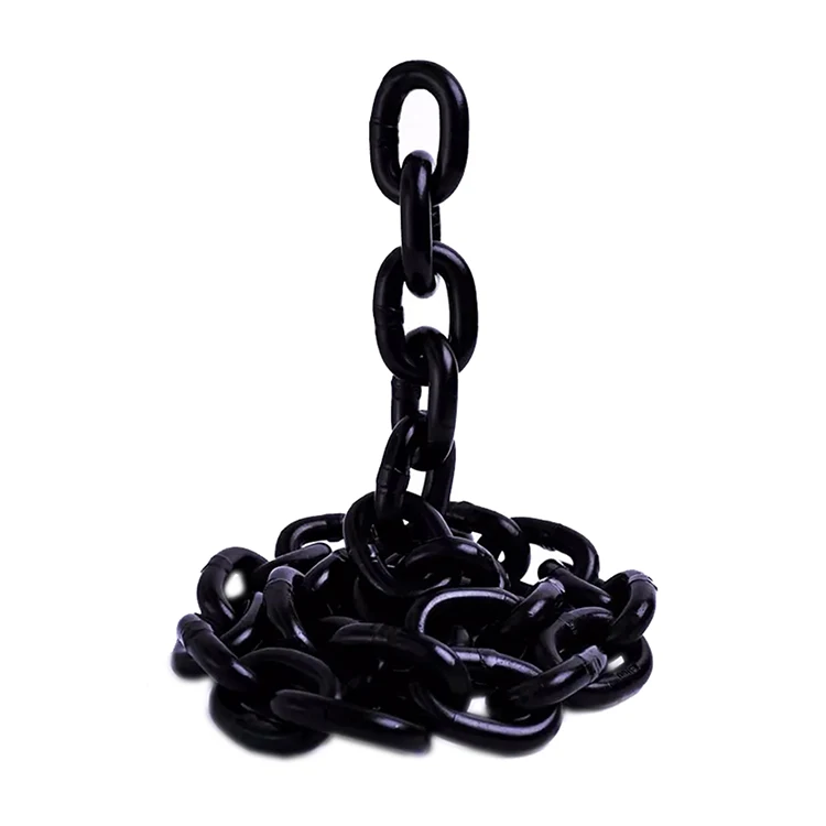 Heavy Duty 10MM Grade 80 G80 Alloy Steel 20Mn2A Oxidized Galvanized Chain Black Link Lifting Chain