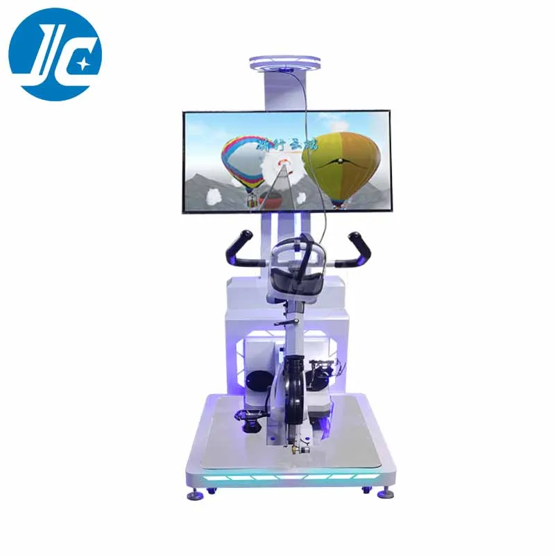 Sports Game VR Fitness Bike Virtual Reality Bike Riding 9D VR Bicycle Simulator for Projection Park