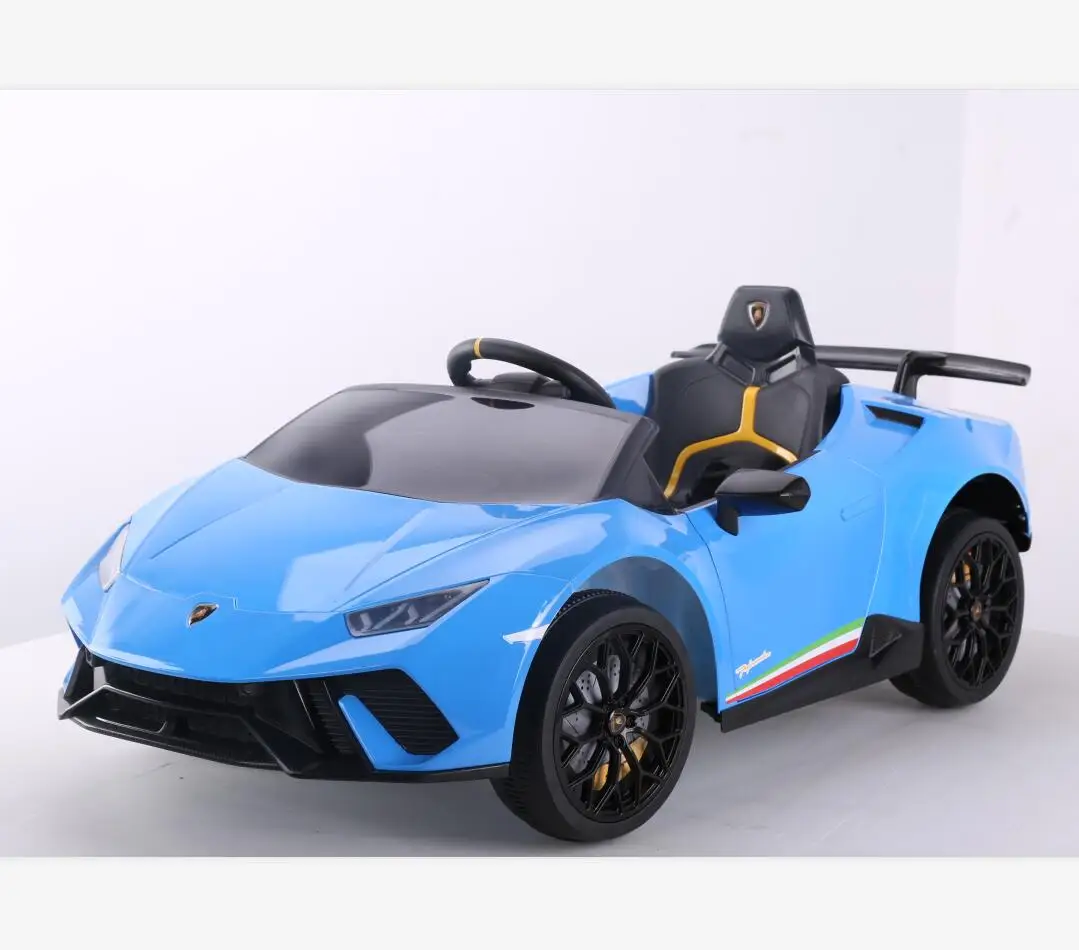 Новая Лицензированная Детская электрическая машинка Lamborghini Huracan с дистанционным управлением 2 4 ГГц