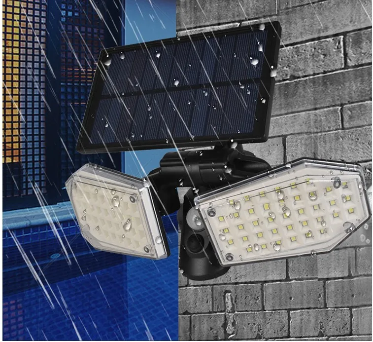 78 LED Солнечный инфракрасный датчик движения заливающее освещение наружной стены сигнальные огни высокой яркости Индуктивные датчики уличные светильники