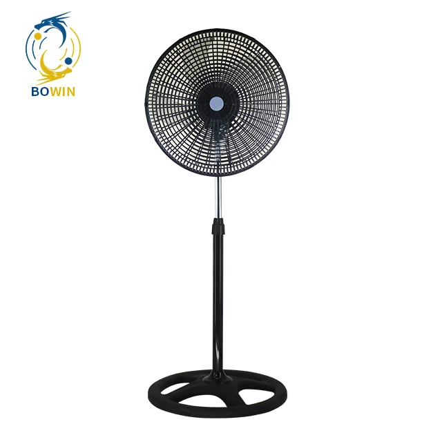 Rechargeable Stand Fan 18 Inch Ventilation Standing Fan 18 Inch Plastic Pedestal Fan