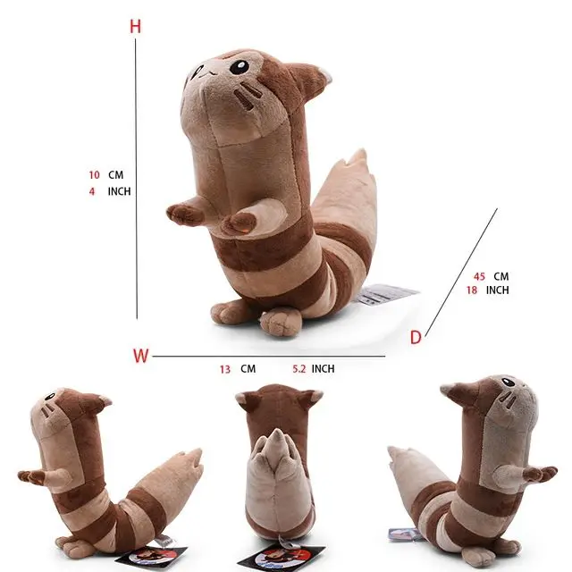 Popular Classical Game Pocket Monster Figure Plush Doll Ornaments Toys Art Collectible Kids Gift Pokemon Plushies Toy