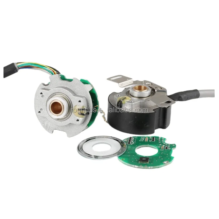 8192 PPR Rotary DC 5V Line Driver 8 poles Incremental Servo Motor Encoder