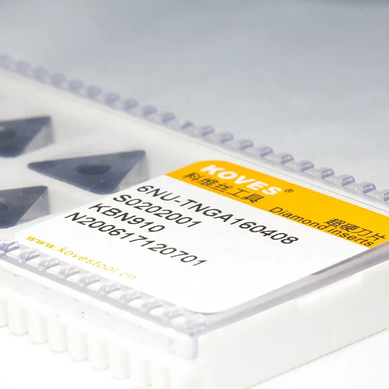 CBN carbide insert for cast iron machining and chilled hardened steel