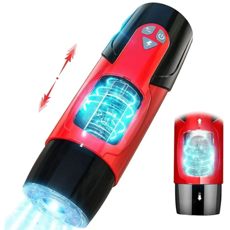 Automatic Aircraft Men Masturbators Intelligent Sex Toy Masturbation Hand Free Electric Cup Male