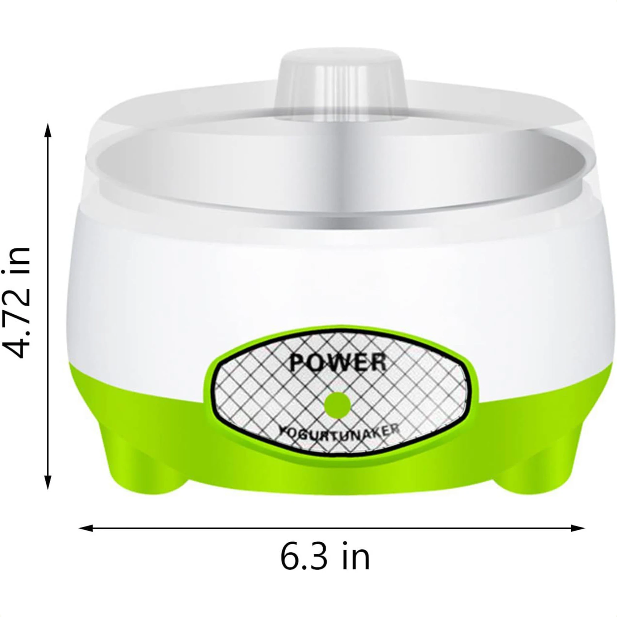110v 1l Electric Automatic Yogurt Maker Machine Yoghurt Diy Tool Plastic Container Kitchen Appliance Yogurt Maker
