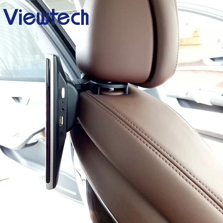 12volt universal 10.1 car back seat video lcd touch screen car headrest monitor android car tv screen
