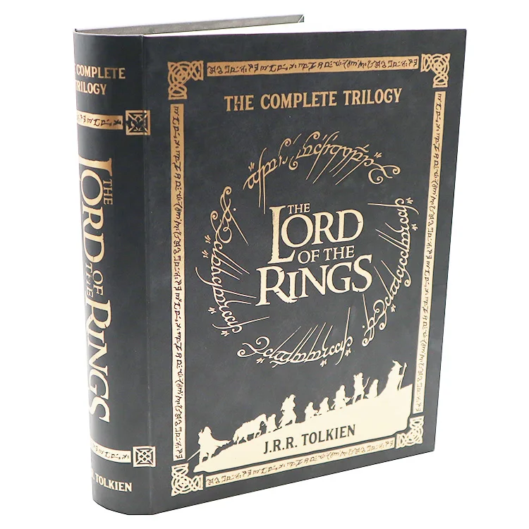 Factory Hardcover Rigid Paper Luxury Logo Custom Printed Decorative Vintage Style Cardboard Fake Book Gift Box