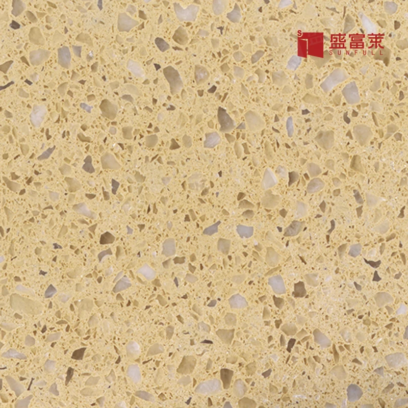  China factory custom artificial white quartz stone