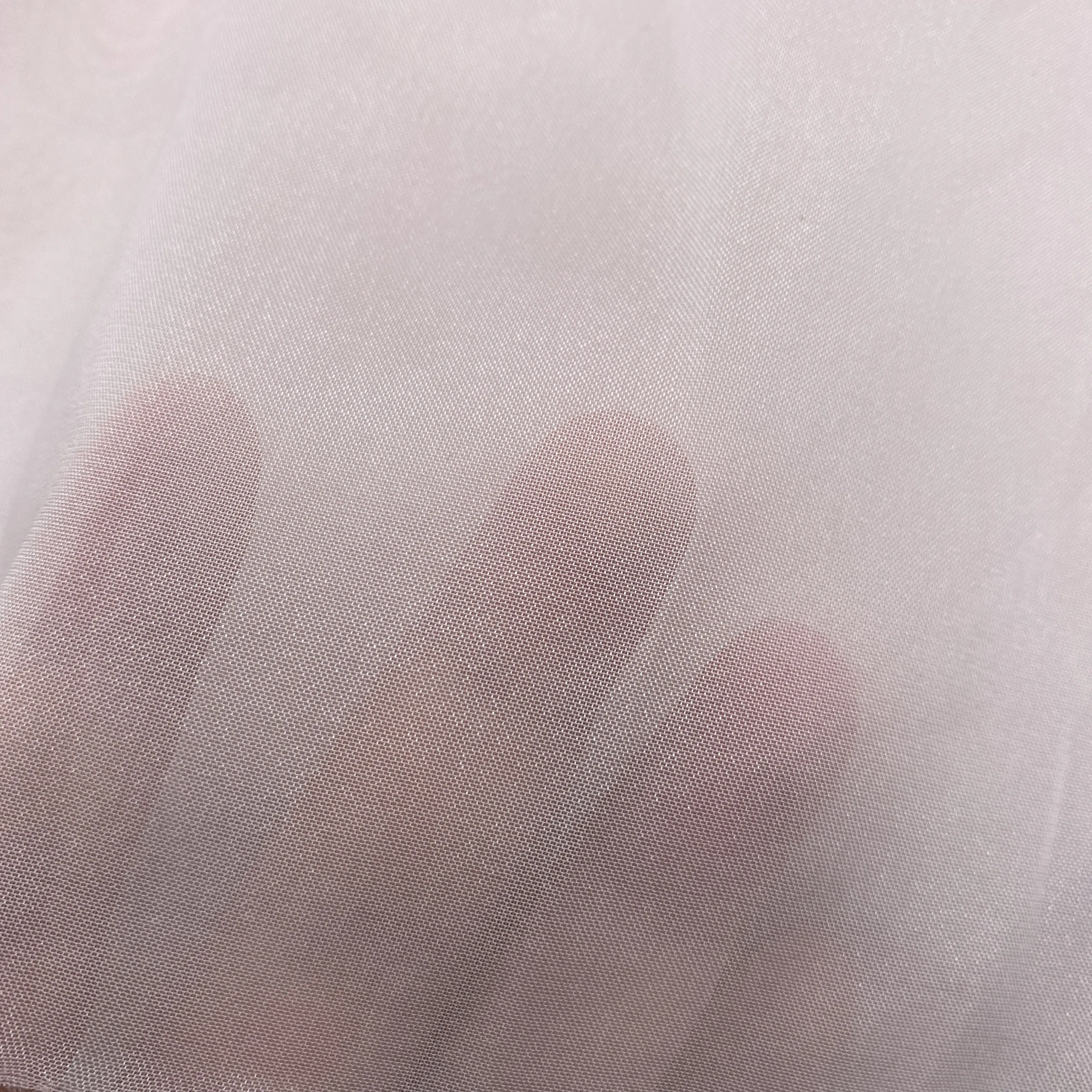 65gsm Chiffon Fabric 100% Polyester Chiffon Fabric Woven Shiny fabric transparent dress lining