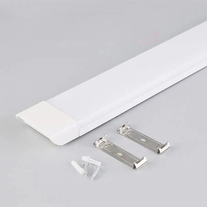 Profile aluminum for batten light 2FT 4FT 36w 40w PF0.5 IC driver office lighting led linear ceilling lamp