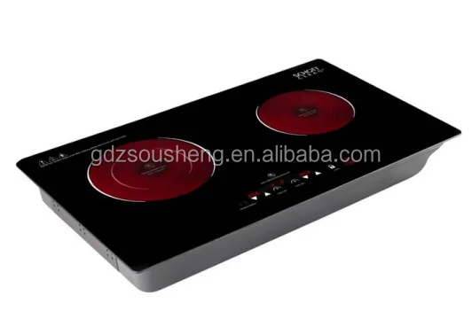 2024 Built-in Cooker /  Induction Stove /2 burner Infrared Cooker/hybrid Electric  Cooktop   Ceramic Hob