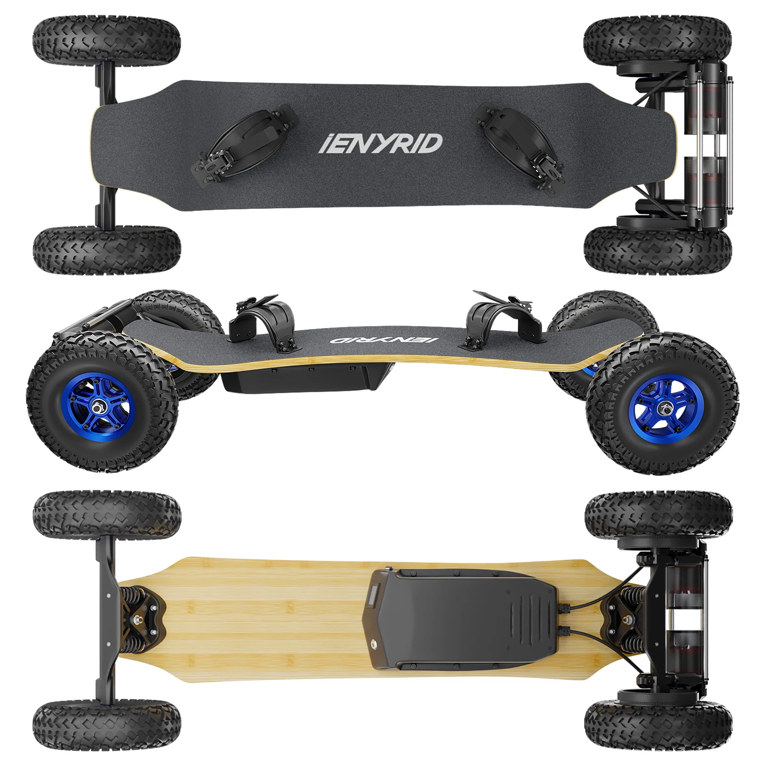 USA warehouse SUV 10000mah longboard boosted skateboard fast speed up to 40km/h offroad electric skateboard Fast delivery time