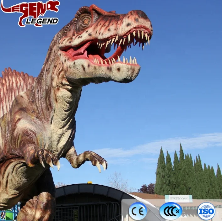 Zigong realistic dinosaur costume for theme park