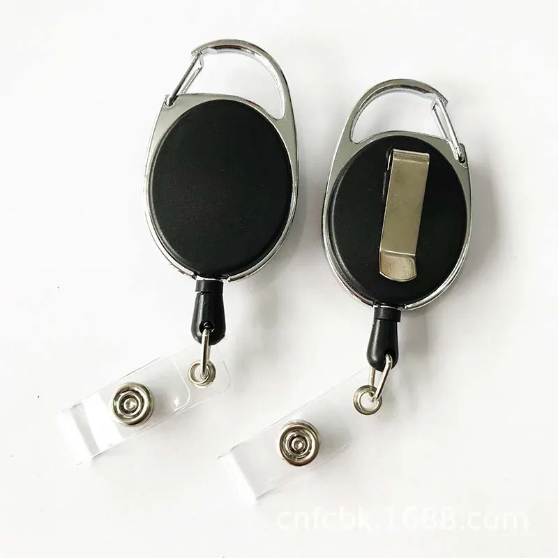 Wholesale Custom Creative Star Shaped Pull String Yoyo Nurse ID Name Tag Card Holder Retractable Badge Reel Alligator