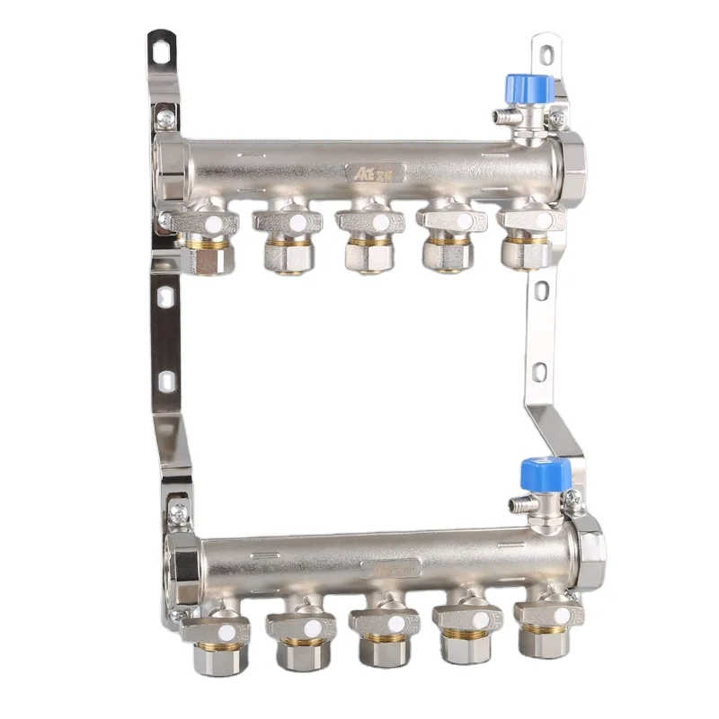 KF-DC3 new arrival pex pipe manifold water floor heating manifold water mixing temperature control