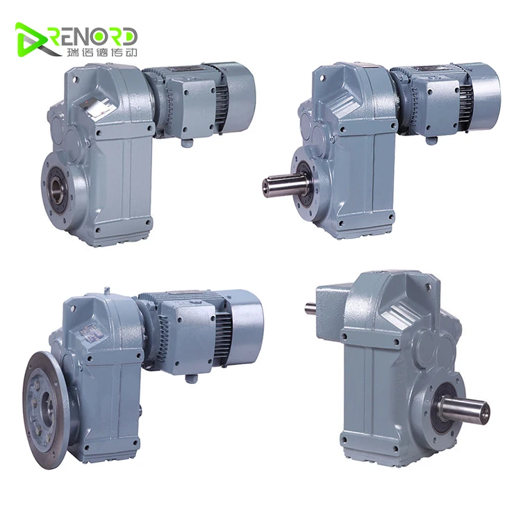 Factory sales Helical Gear motor F77 Series gearbox reducer good price for industrial equipment