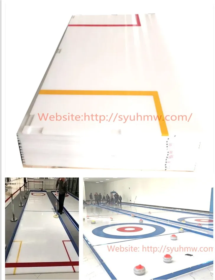 curling synthetic ice rink