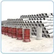 Water Concrete Pipe Making Machine Vertical Irrigation Pipe Molding Channel Machine of China