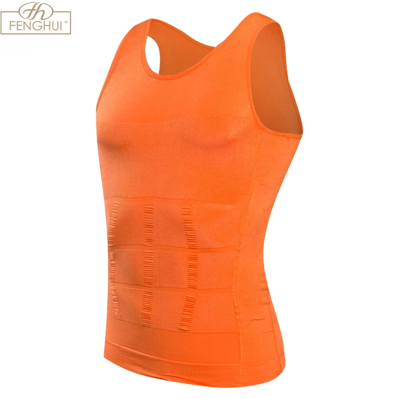 Китайский поставщик для людей с толстым человеком, жилет для похудения, футболка, доступная майка