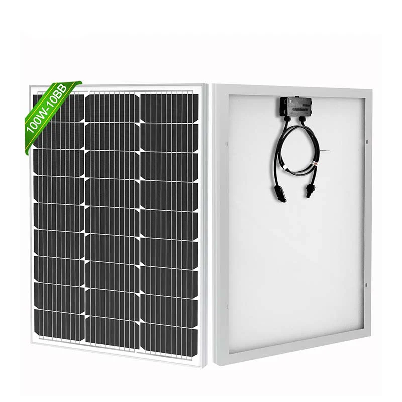 Customized 12V 20V 24V 30V 40V 100W 200W Mono Glass Photovoltaic panels Mono Half Cell Pv Solar Modules Photovoltaic Panels