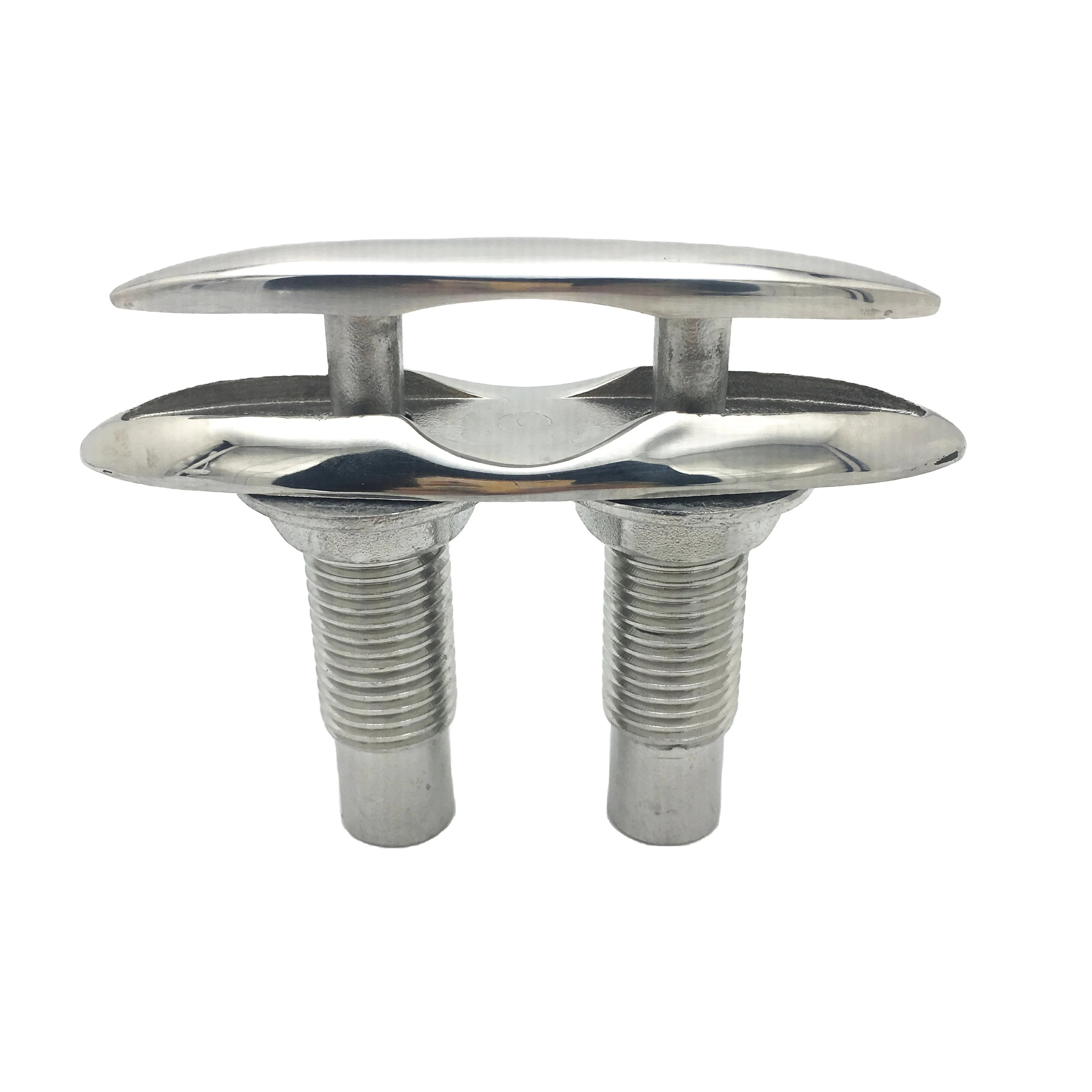 Good quality high polish stainless steel cleat boat cleat boat pop up cleat
