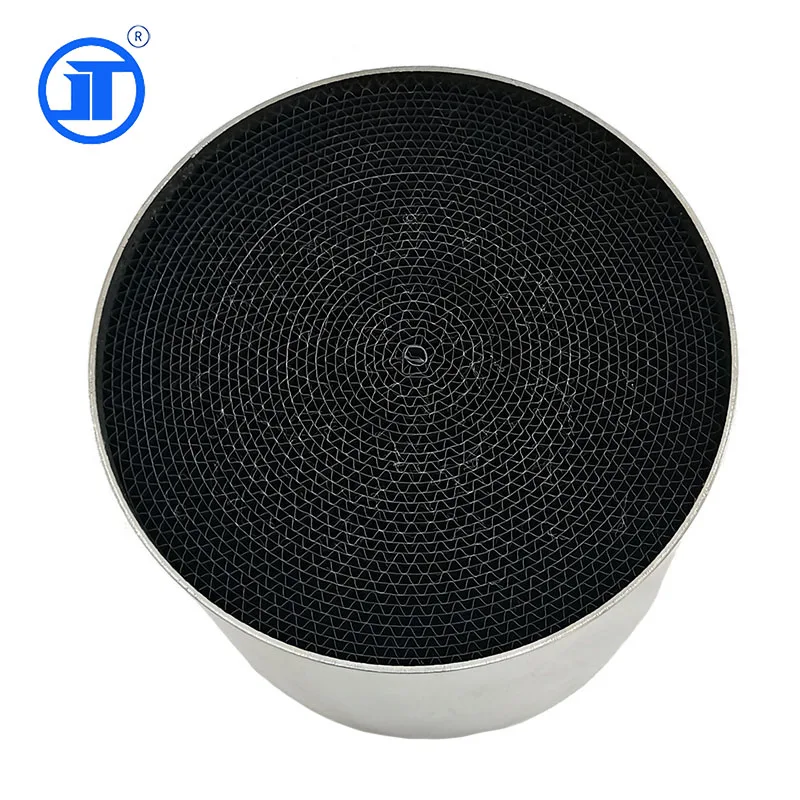 Tianjin Jiete China Manufacturer Converter Three-way Catalyst Three Cores Of Ternary Catalytic Metal Carrier