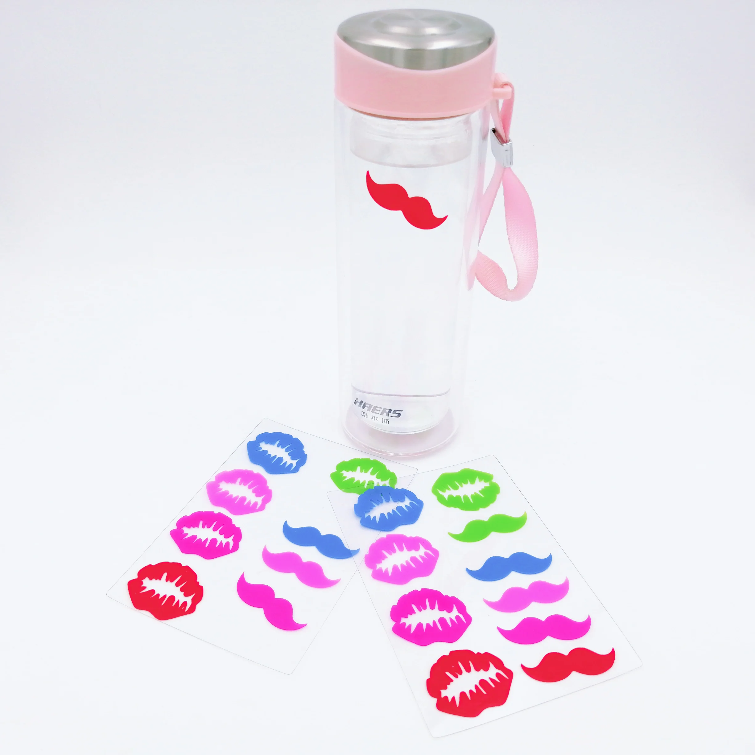 Silicone Funny Wine Glass Charms Wine Accessories Silicone Wine Bottle Markers for Party Bar