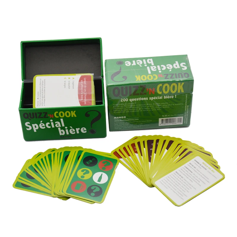 Special Design Monopoly Board Game Custom Printed Board Game Cards with Customized Box