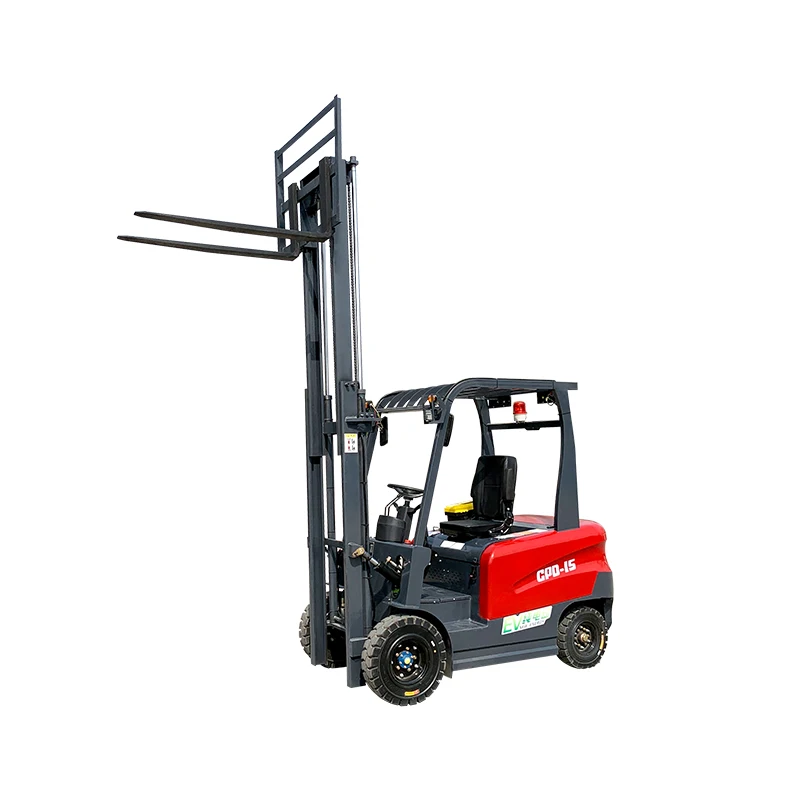 2 ton small 3 ton counterbalanced ride-on 1.5 ton electric forklift hydraulic loading and unloading truck