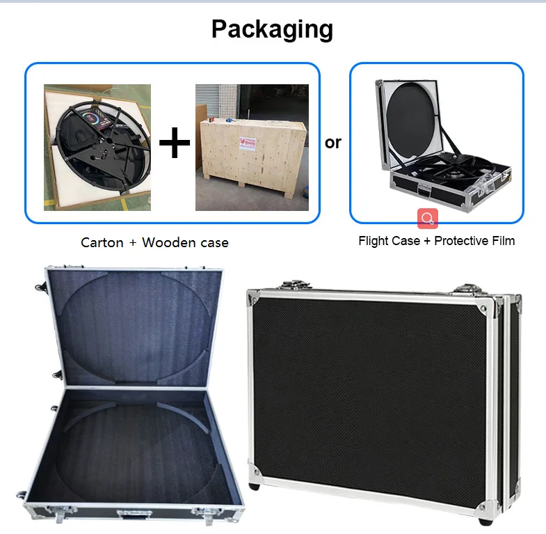 68 80 100 120 Intelligent Operation 360 Video Camera Photo Booth Christmas Gift Party Slow Spinning Portable Camera 360 Degree Photo Booth