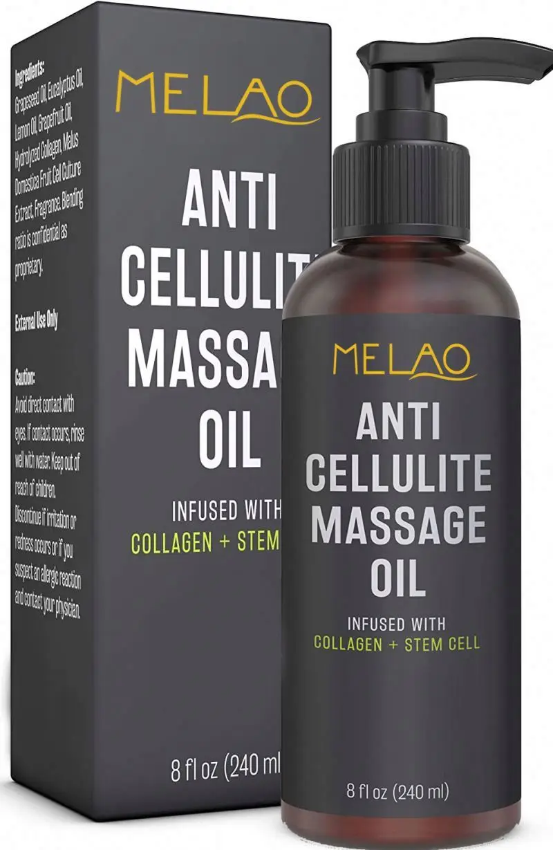Cellulite Massage Oil with Private Label Anti-cellulite Collagen Natural Oem Premium Stem Cell Best Sale Anti